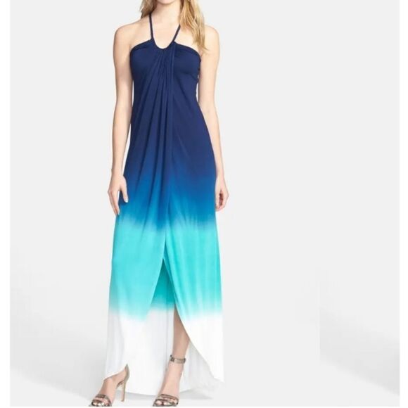 Young Fabulous & Broke YFB Lexie Halter Maxi Dress Sz S NWT - Picture 1 of 16